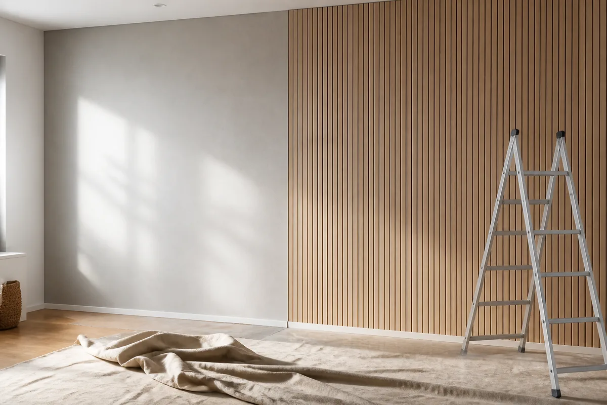 Habiller un mur intérieur après une rénovation