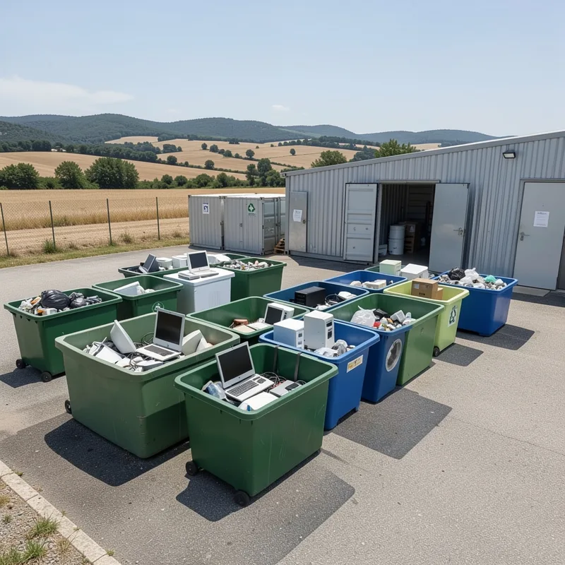 Où recycler ses appareils électroniques en sud-Aveyron ?